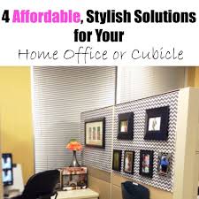 4 Easy Steps To Add Style To Your Office Space Cubicle Makeover Office Decor Office Cubicle