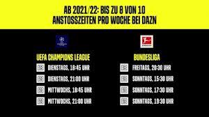 Wie sind die preise aktuell im mai 2021? Dazn Bestatigt Erwerb Der Champions League Rechte Ab Sommer 2021 Quotenmeter De Mobile