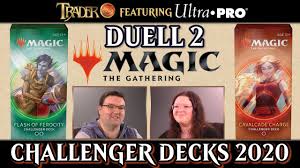 Includes the best positioned decks in competitive mode meta. Mtg Challenger Decks 2020 Duell 2 Deutsch Magic The Gathering Trader Online Match Gameplay Review Youtube