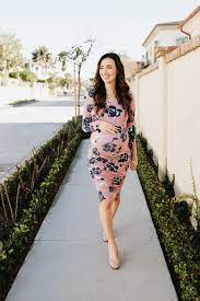 Other ideas include choosing warmer fabrics or longer length dresses/skirts. What To Wear To Your Own Baby Shower M Loves M