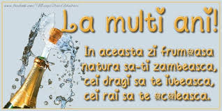 La mul i ani alin. Felicitari Aniversare De La Multi Ani La Multi Ani Iti Dorim Multa Sanatate Si Fericire Alaturi De Cei Dragi Felicitarianiversare Com