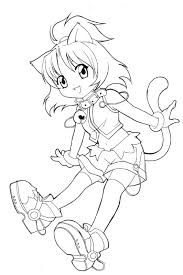 See more ideas about funneh roblox, youtubers, disney channel descendants. Coloring Pages Of A Cat Girl Novocom Top