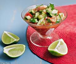 Starters recipes are an essential part of any dinner party. Mexican Masterclass Prawn Cocktail Daily Mail Online