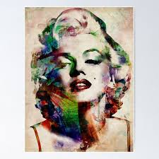 Posters sur le thème Marylin Monroe