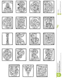 Images For Illuminated Manuscript Letters Alphabet Alphabet Coloring Pages Celtic Coloring Lettering Alphabet