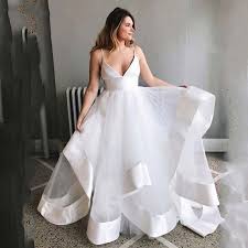 Special wedding dresses for plus size women 2021. Sodigne A Line Wedding Dress 2019 Beach Bridal Gown Plus Size Spaghetti Straps Sexy Boho Romantic Wedding Gowns Buy At The Price Of 74 81 In Aliexpress Com Imall Com