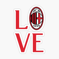 Открыть страницу «ac milan» на facebook. Ac Milan Logo Stickers Redbubble