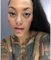 They're generally added at the very end of the process and most artists would advise using white ink sparingly throughout the tattoo. Slick Woods Reveals White Ink Face Tattoo Revelist