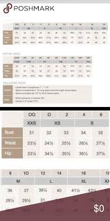 Ann Taylor Size Chart Measurements By Size Second Picture