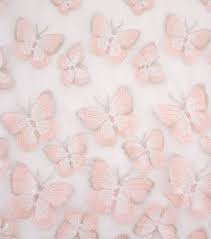 Sew Sweet Sequin Fabric Light Pink Butterfly Border Joann Baby Pink Aesthetic Light Pink Walls Pastel Pink Aesthetic