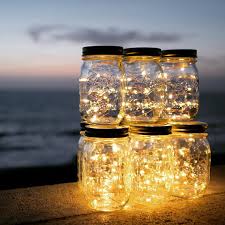 Will you give these mason jar solar lights a try? Solar Powered Mason Jar Lights Mason Jar Handle Included 10 Bulbs Warn White Jar Hanging Light Garden Outdoor Solar Lanterns Sold By Magicnight On Storenvy