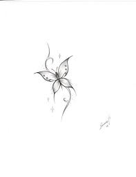 Small Butterfly Tattoo Drawing In 2020 Simple Butterfly Tattoo Small Butterfly Tattoo Butterfly Tattoo