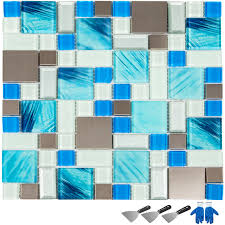 mosaic tile glass backsplash tile 12