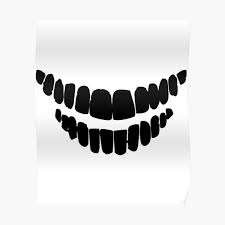 Original video taken from cameron long Creepy Smile Posters Redbubble