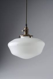 12 Schoolhouse Pendant Lighting 12 Inch White Milk Schoolhouse Globe By Oldebricklight Schoolhouse Pendant Lights School House Lighting Pendant Light Fixtures