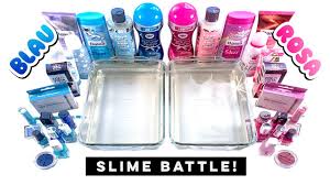 Directions lagoon blue mit flamingo pink mischen? Blau Vs Pink Slime Nur Dm Produkte Mischen Alles In Einer Farbe Lila Schleim Asmr Youtube