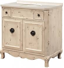 Is there a white product available in wood bathroom vanities? 36 Inch Furniture Style Distressed Rustic Bath Vanity