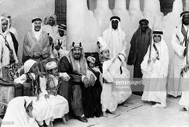 news photo king ibn saud of saudi arabia with five of his royal family saudi arabia gift family stock photo