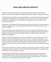 Legal Binding Contract Template Best Of 70 Agreement Examples In 2020 Contract Template Meeting Agenda Template Newsletter Templates Word