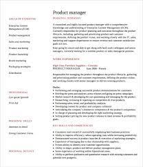 Download these production manager sample resume templates. Free 9 Sample Product Manager Resume Templates In Pdf Ms Word
