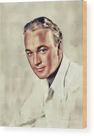 William Boyd, Vintage Actor Wood Print