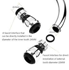 Usually aerators come with faucets, so initially there is a need dismantling for cleaning, and not vice versa. Noney Dual Function 2 Flow Kitchen Sink Water Saving Tap Aerator Diffuser 360 Degree Swivel Faucet Aerator Dual Sprayer With Nozzle Filter For Kitchen 1pcs Bathroom Faucet Chrome Kitchen Sink Aerators Tools Home Improvement