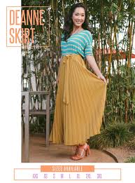 The Lularoe Deanne Skirt Is Hand Pleated And Over Five