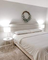 This headboard will go with a whole range of paint colors, so you don't have to worry too much about it blending in with the rest of the room. Easy Diy Farmhouse Headboard 804 Sycamore
