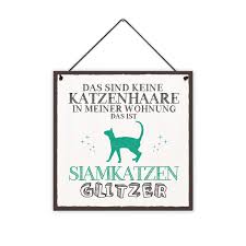 In meiner familie helfen die großeltern uns mit den kindern. Das Sind Keine Katzenhaare In Meiner Wohnung Das Ist Siamkatzen Glitzer 20 X 20 Cm Holzschild 8 Mm Tiere Haustiere Beliebt Geschenkideen Fashionalarm