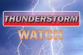 A severe thunderstorm watch is issued when conditions are favourable for the development of severe thunderstorms that may be capable of producing strong wind gusts and large hail. Severe Thunderstorm Watch Issued For 26 Eastern Colorado Counties Friday Kiowa County Press Eads Colorado Newspaper