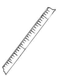 Hier finden sie gute übungsaufgaben für mathematik in der grundschule (klasse 3, 4 der volksschule) zum ausdrucken. Ausmalbild Lineal Kostenlos Ausdrucken