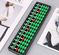Amazon.com: HYROOY Plastic Abacus Soroban 15 Rods Beads ...