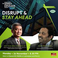Maybe you would like to learn more about one of these? Astro Awani Goingglobal The Serba Dinamik Story Continues Interviewing With Datuk Dr Ir Mohd Abdul Karim Abdullah Group Managing Director Group Ceo Serba Dinamik And Kalaikovan Anthony Cto Of Serba Dinamik