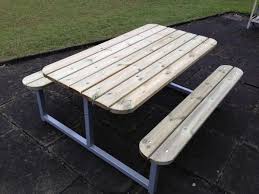 Benchmark Picnic Tables Metal Picnic Tables Picnic Table Table