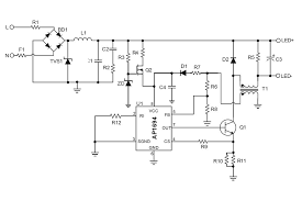 Image result for LED lamp circuit