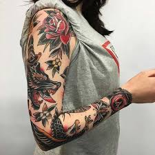 43 Badass Tattoo Ideas For Women Page 2 Of 4 Stayglam Badass Tattoos Traditional Tattoo Sleeve Tattoo Sleeve Filler