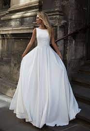 Simply Elegant White Bridal Dresses Bridal Dresses Lace Spaghetti Strap Wedding Dress