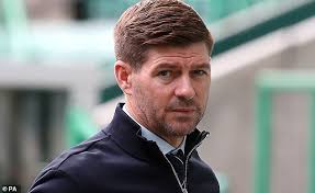 Does steven gerrard have tattoos? Steven Gerrard Left Furious As Rangers Suffer Blip In Title Charge Daily Mail Online