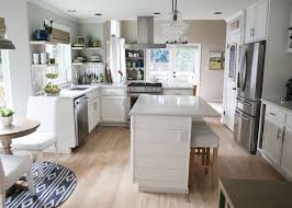 Check out these kitchen remodel ideas and budget kitchen i love the white tile kitchen backsplash in this kitchen magic kitchen! Our Semi Budget Friendly White Kitchen Remodel Kitchen Treaty Recipes