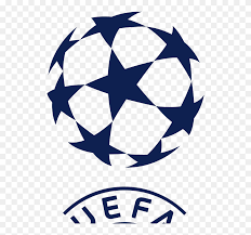 The champions league logo is seen prior to the group b match. Uefa Champions League Logo Png Clipart 5484628 Pinclipart