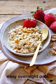 Easy Overnight Oats Recipe Bowl Me Over