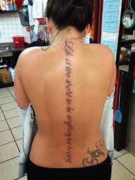 Life Is Too Short To Be Anything But Happy Tattoo Family Quotes Tattoos Happiness Tattoo Quote Tattoos Girls