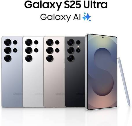 Samsung Galaxy S25 Ultra 5G, 512GB + 12GB RAM, Gray - Unlocked