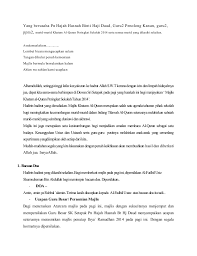 Alhamdulillahhi robiil a'lamiien pada kesempatan kali ini saya masih diberi kesempatan untuk berbagi kebaikan. Teks Majlis Khatam 2014
