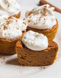 Jessie S Impossible Pumpkin Pie Cupcakes Pumpkin Pie Cupcakes Desserts Sweet Potato Pie