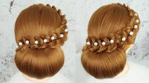 Ensure you do your own hair consistently. Most Beautiful Bridal Hairstyle Tutorial 2019 Easy Hairstyles For Wedding Party Cute Hairstyles Youtube