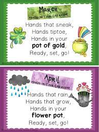 Hands In Your Lap Rhymes Kindergarten Songs Preschool Poems Preschool Transitions