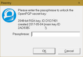 …but will not then provide a prompt to enter the passphrase, instead hanging. Enter Passphrase In Terminal While Private Key Authentication Issue 1 Carlolars Gnupg2 Msys2 Github