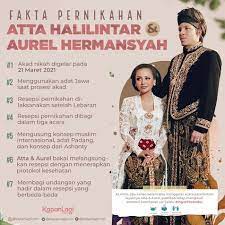Kabar tersebut disampaikan keduanya dalam sebuah konferensi pers, jumat (12/2) kemarin. Fakta Fakta Seputar Rencana Pernikahan Atta Halilintar Dan Aurel Hermansyah Kapanlagi Com