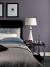 Purple And Gray Living Room